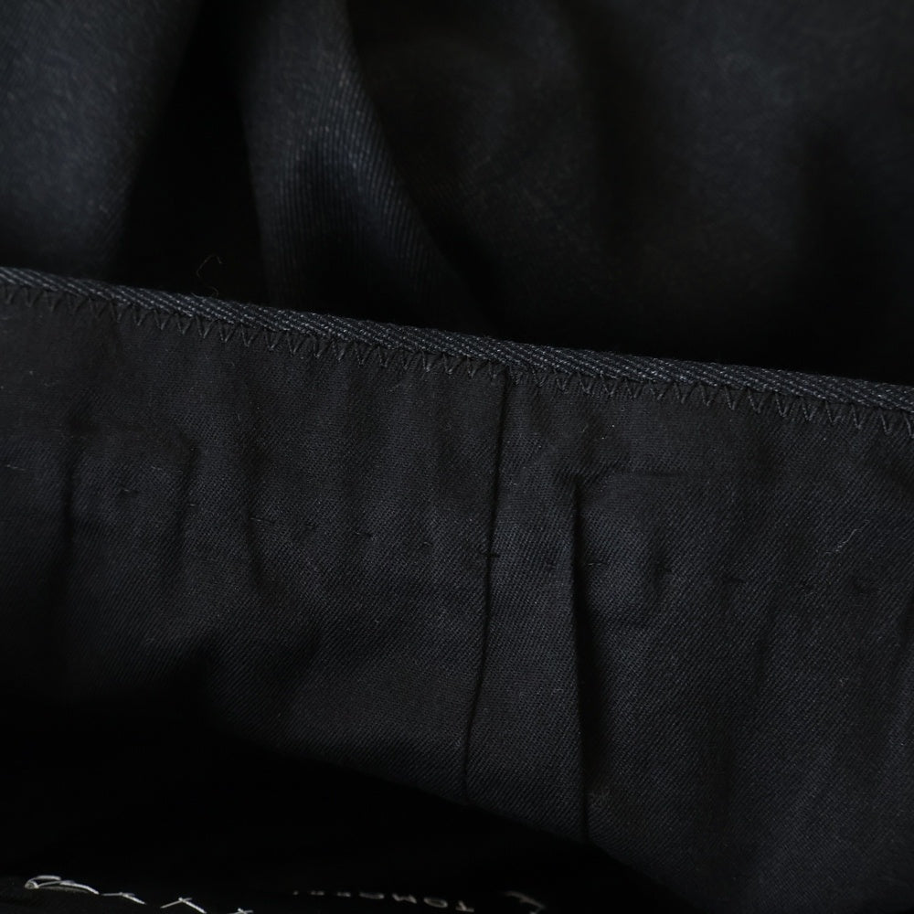 TOMORROWLAND(トゥモローランド) UNIVERSAL LANGUAGE ユニバーサルランゲージ ウールテーラードジャケット スラックスパンツ セットアップスーツ ブラック BWB-2162-1