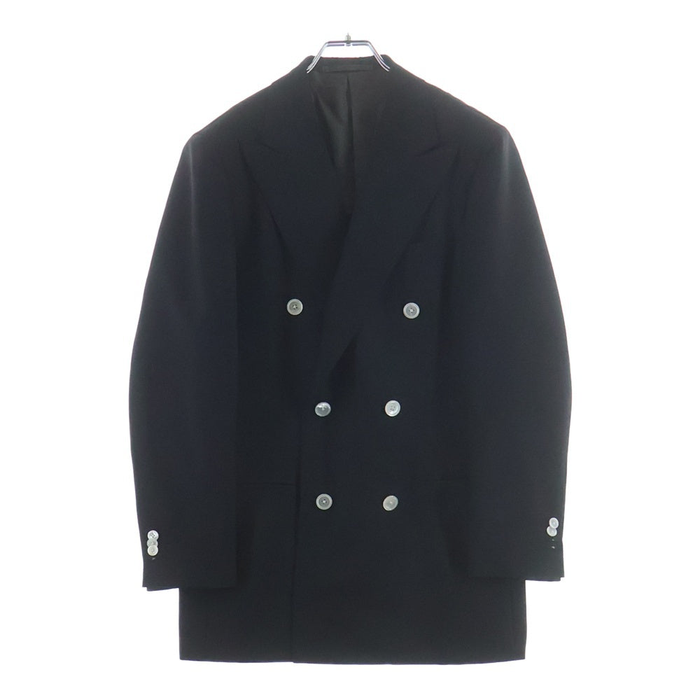 TOMORROWLAND(トゥモローランド) DORMEUIL ドーメル モヘア混 ウールテーラードジャケット スラックスパンツ セットアップスーツ ブラック BWB-2162-1