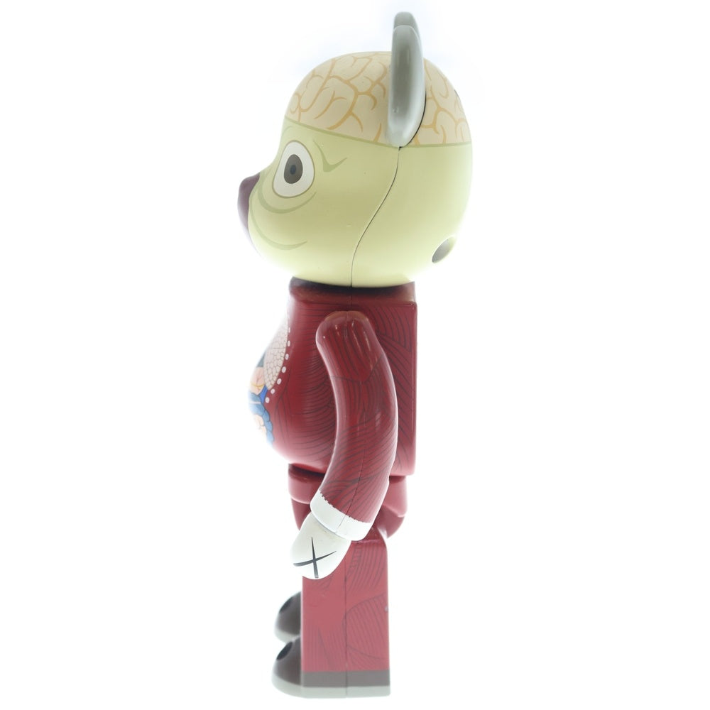 MEDICOM TOY(メディコムトイ) 超合金 BE@RBRICK KAWS ベアブリック カウズ 人体模型 200% ブラウン