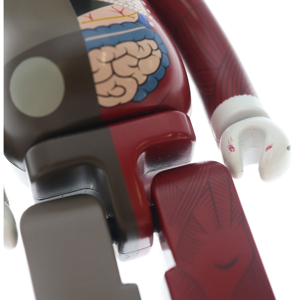 MEDICOM TOY(メディコムトイ) 超合金 BE@RBRICK KAWS ベアブリック カウズ 人体模型 200% ブラウン