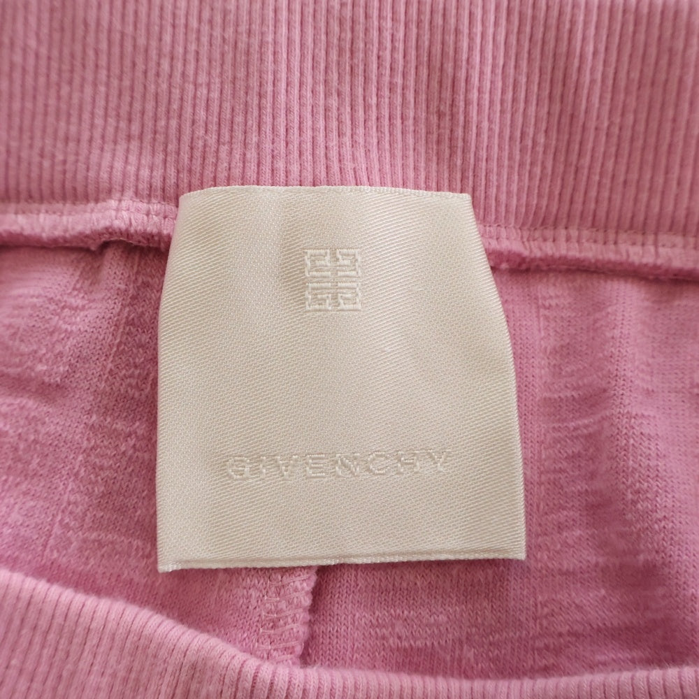 GIVENCHY(ジバンシィ) 4Gコットンタオル地 ショートパンツ BW510Q3103 ピンク レディース
