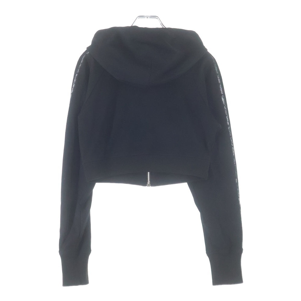 GIVENCHY(ジバンシィ) 23AW Chito 4G ロゴデザイン ジップフーディパーカー BWJ02J30RY ブラック レディース