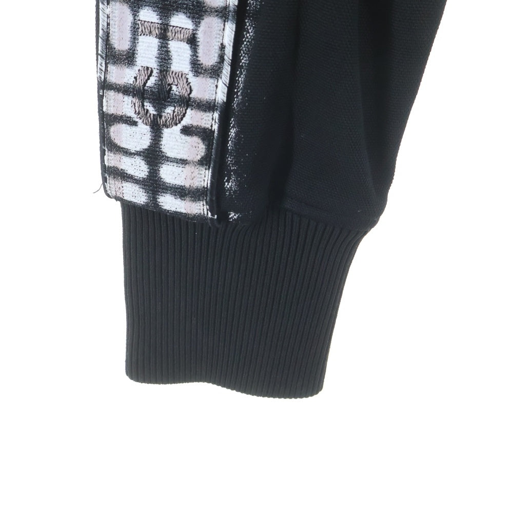 GIVENCHY(ジバンシィ) 23AW Chito 4G ロゴデザイン ジップフーディパーカー BWJ02J30RY ブラック レディース