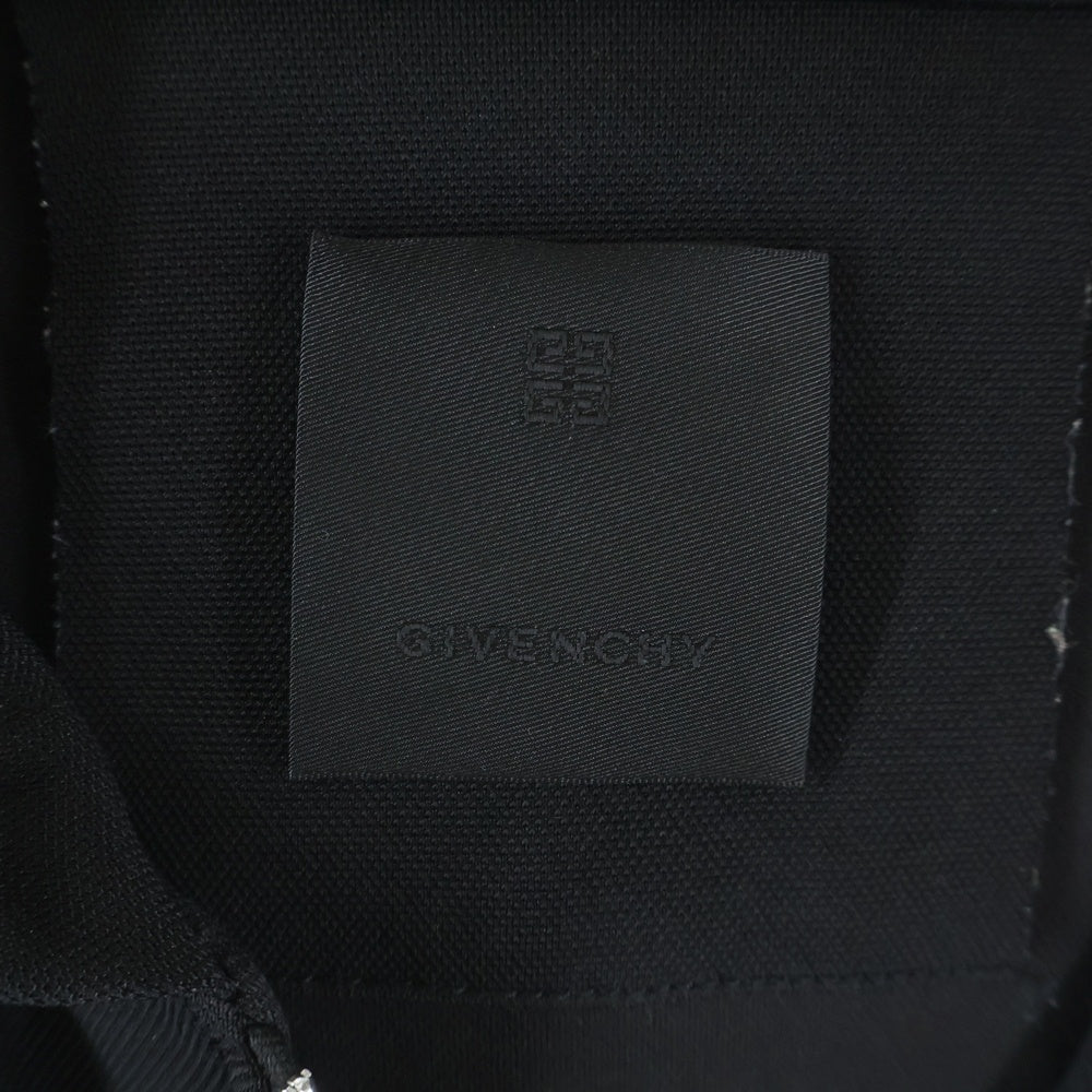 GIVENCHY(ジバンシィ) 23AW Chito 4G ロゴデザイン ジップフーディパーカー BWJ02J30RY ブラック レディース
