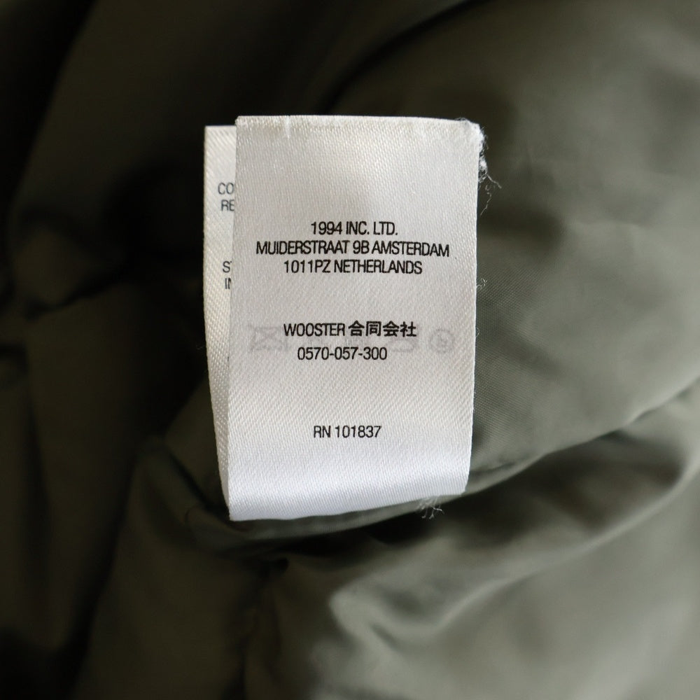 SUPREME(シュプリーム) ×JUNYA WATANABE 21AW Comme des Garcons Man Patchwork Puffy Jacket パッチワークパフィージャケット ダウンジャケット カーキ