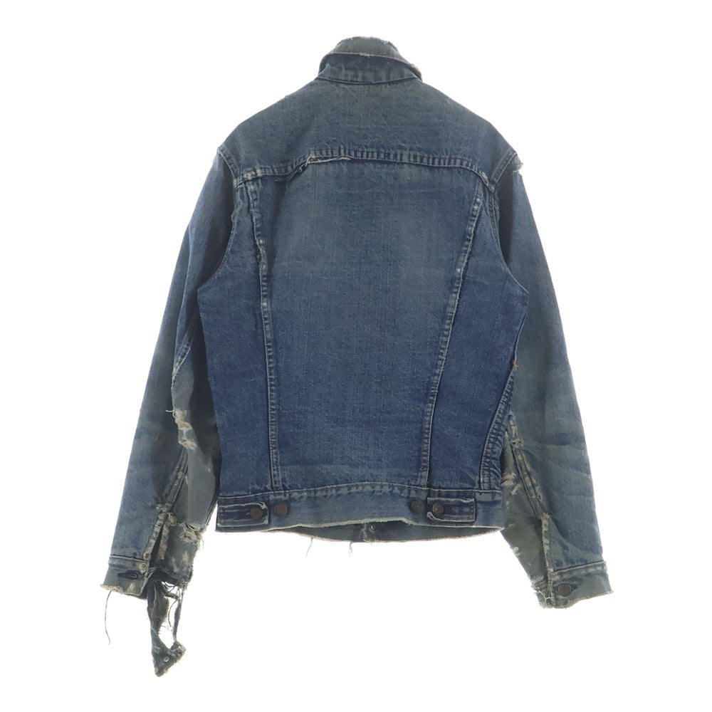 Levi's(リーバイス) 70s 不V BIGE ケアタグ付 70505-0317 ブランケット脱着 Gジャン インディゴ
