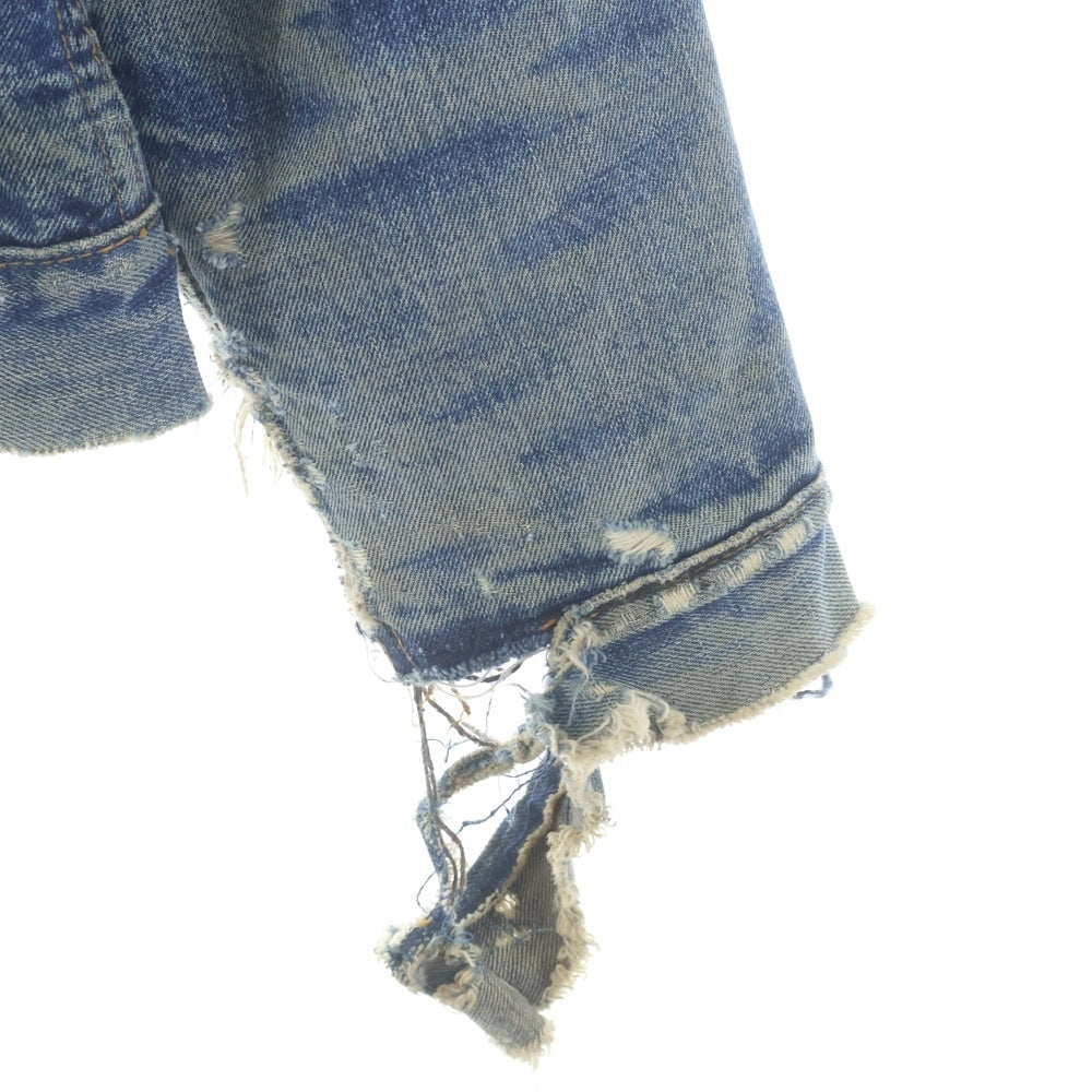Levi's(リーバイス) 70s 不V BIGE ケアタグ付 70505-0317 ブランケット脱着 Gジャン インディゴ