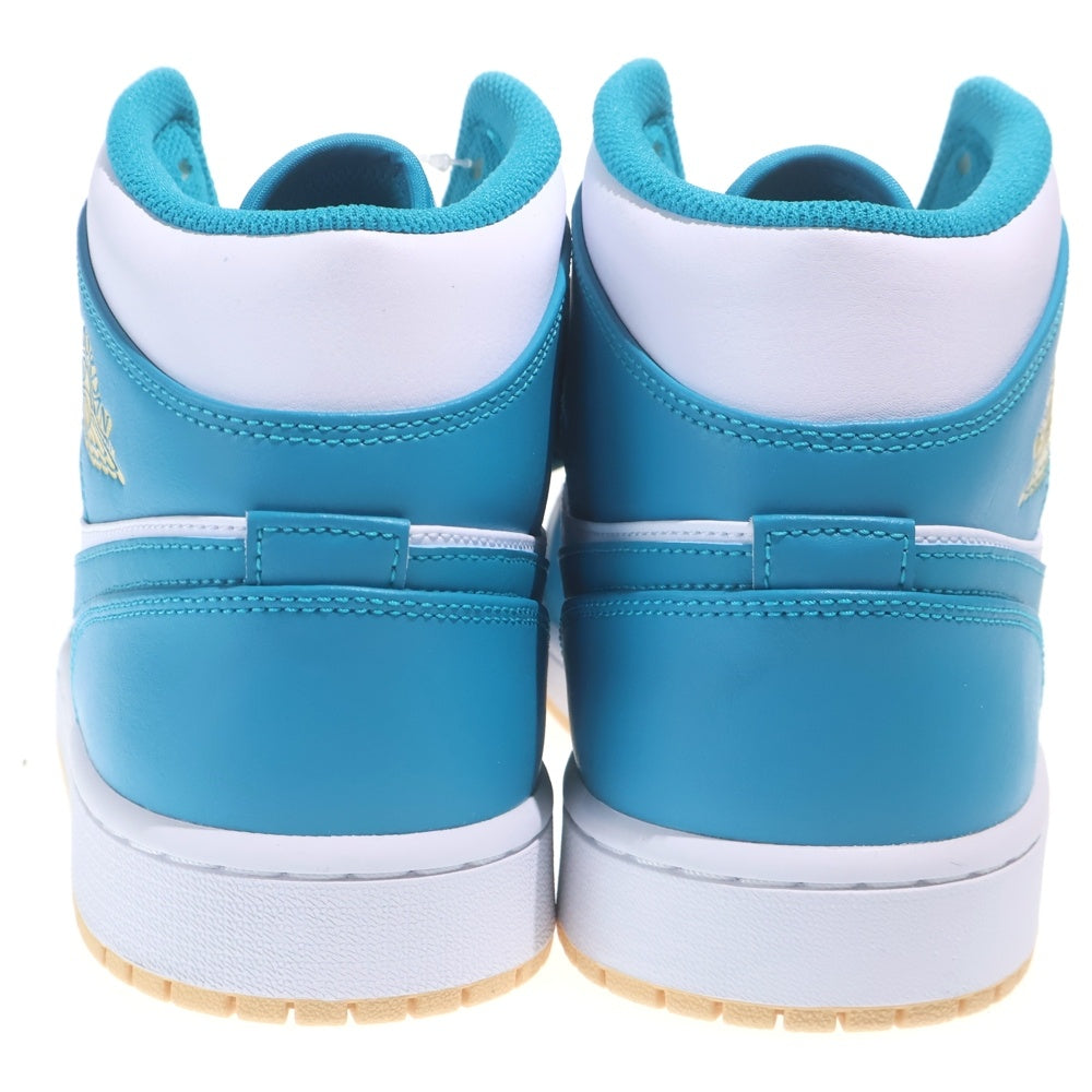 NIKE(ナイキ) AIR JORDAN 1 MIDD AQUATONE DQ8426-400 エアジョーダン1 ミッド アクアトーン ホワイト/ブルー 30cm/US12