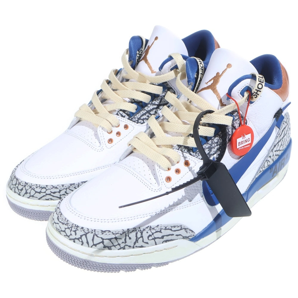 NIKE(ナイキ) AIR JORDAN 3 RETRO RACER BLUE CT8532-145 エアジョーダン3 レトロ レーサー ブルー ハイカットスニーカー US11.5/29.5cm ホワイト/ブルー