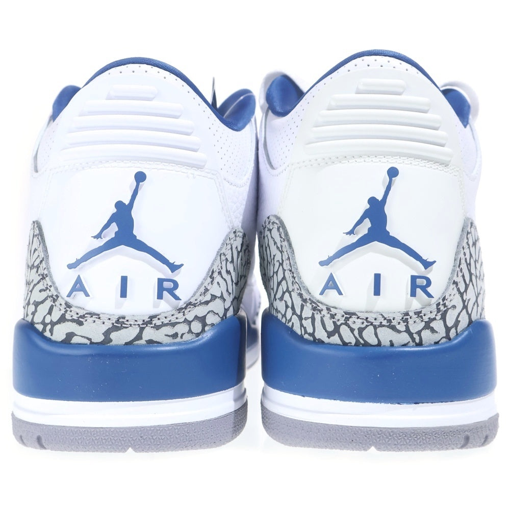 NIKE(ナイキ) AIR JORDAN 3 RETRO RACER BLUE CT8532-145 エアジョーダン3 レトロ レーサー ブルー ハイカットスニーカー US12/30cm ホワイト/ブルー
