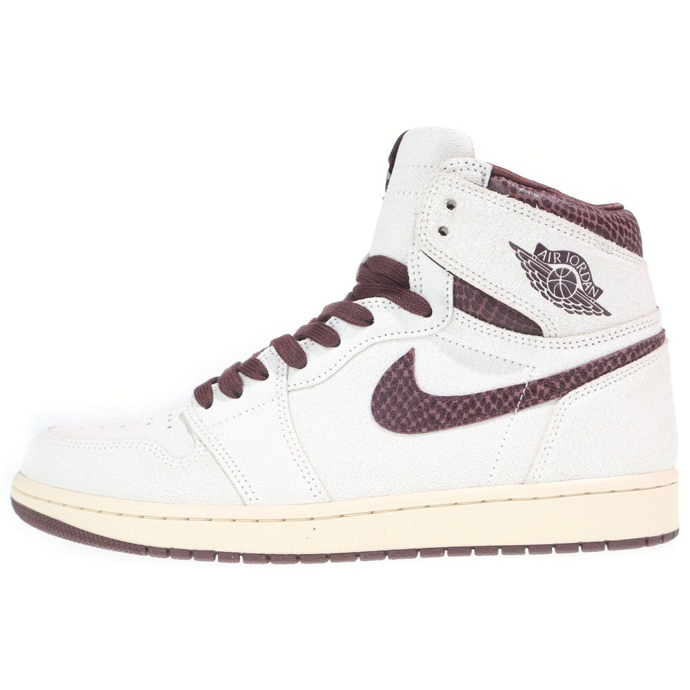 NIKE(ナイキ) ×A MA MANIERE AIR JORDAN 1 RETRO HIGH OG SP アママニエール エアジョーダン1 ハイカットスニーカー アイボリー 30cm/US12 DO7097-100