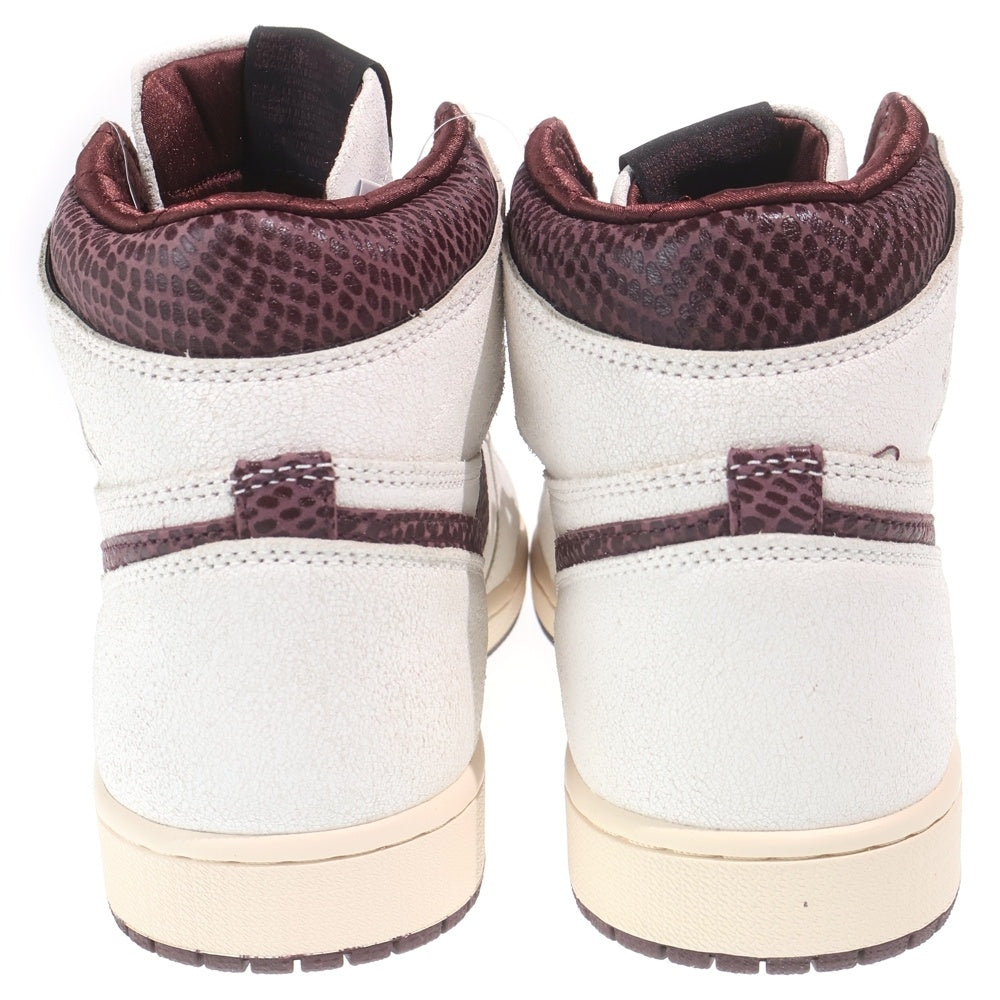 NIKE(ナイキ) ×A MA MANIERE AIR JORDAN 1 RETRO HIGH OG SP アママニエール エアジョーダン1 ハイカットスニーカー アイボリー 30cm/US12 DO7097-100