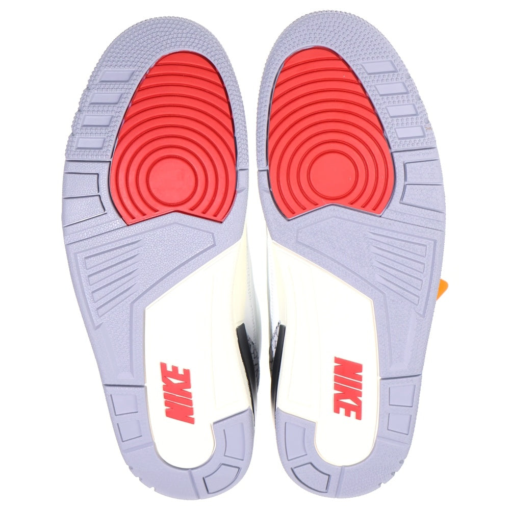 NIKE(ナイキ) AIR JORDAN 3 RETRO WHITE CEMENT REIMAGINED エアジョーダン3 レトロ ホワイトセメント リイマジンド ハイカットスニーカー ホワイト US12.5/30.5cm DN3707-100