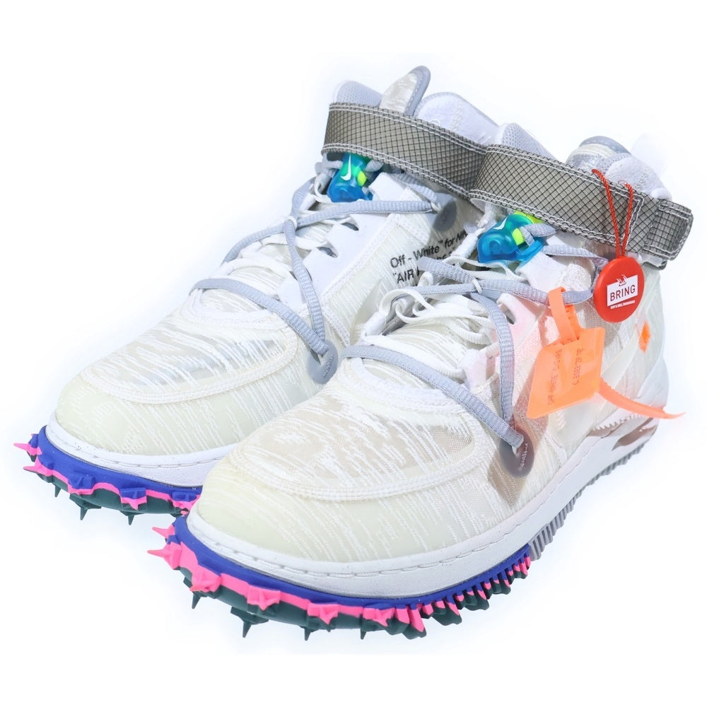 NIKE(ナイキ) ×Off-White AIR FORCE 1 MID White DO6290-100 エアフォース1 ミッドカットスニーカー US10.5/28.5cm