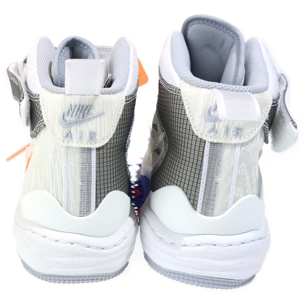 NIKE(ナイキ) ×Off-White AIR FORCE 1 MID White DO6290-100 エアフォース1 ミッドカットスニーカー US10.5/28.5cm