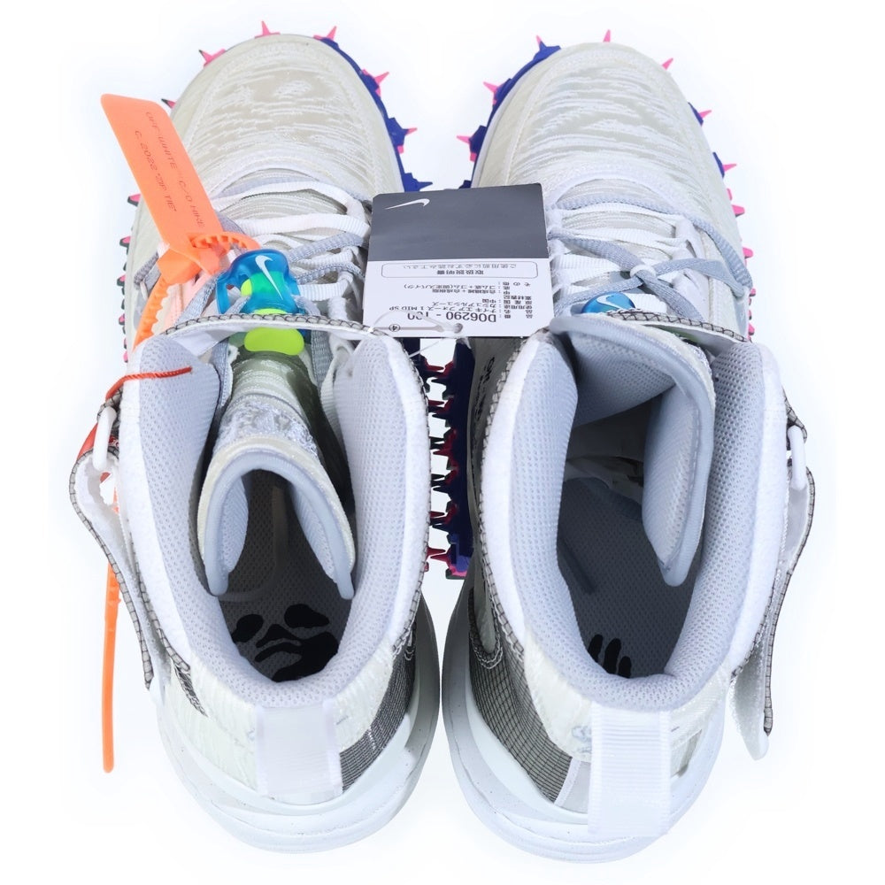 NIKE(ナイキ) ×Off-White AIR FORCE 1 MID White DO6290-100 エアフォース1 ミッドカットスニーカー US10.5/28.5cm