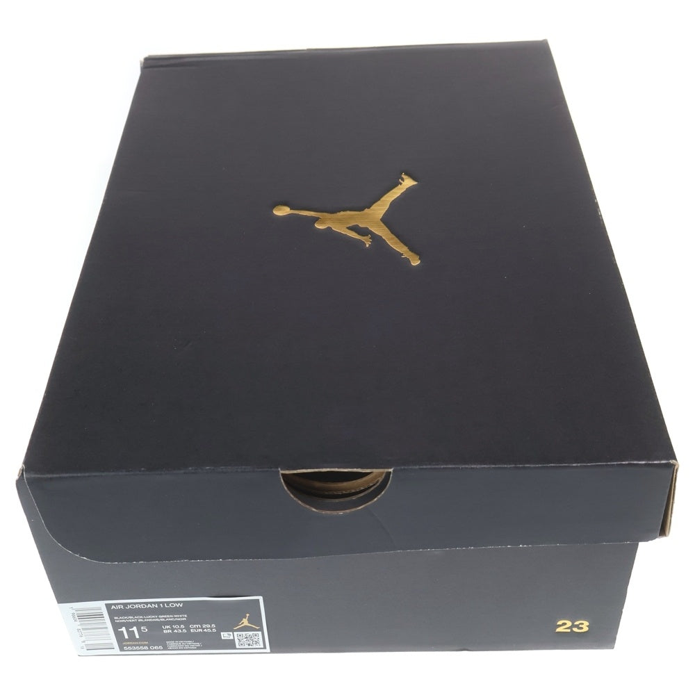 NIKE(ナイキ) AIR JORDAN 1 LOW Lucky Green エア ジョーダン1 ラッキーグリーン 553558-065 ローカットスニーカー グリーン
