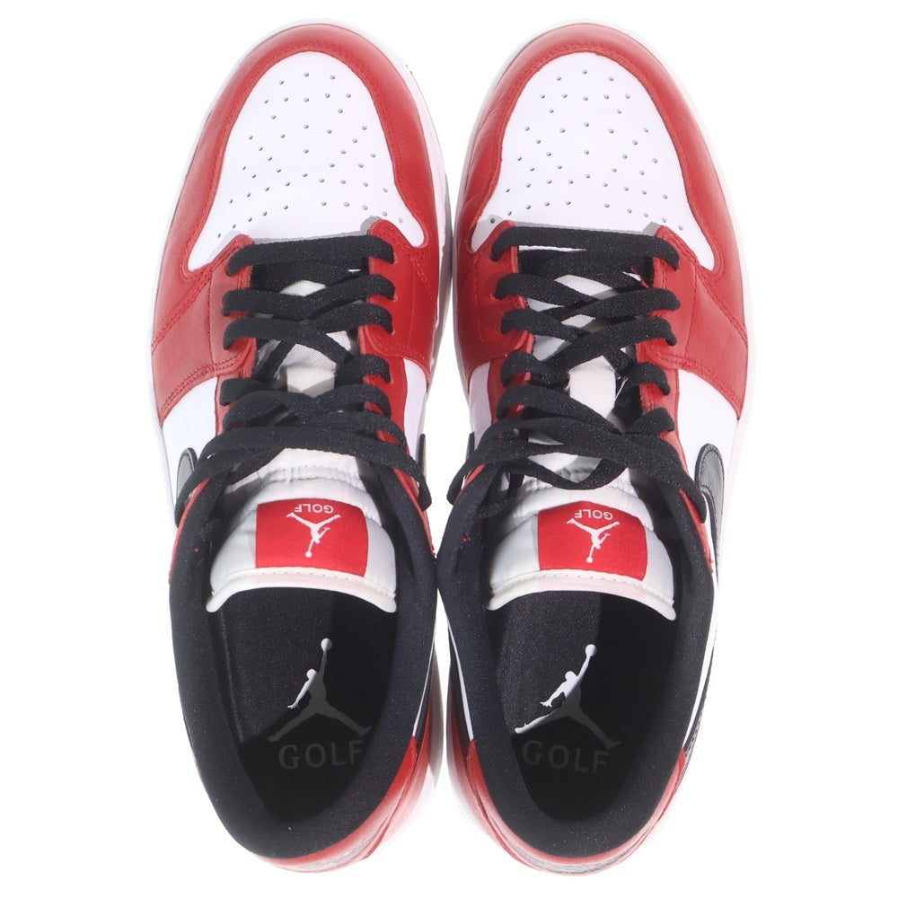 NIKE(ナイキ) AIR JORDAN 1 LOW Golf Chicago エアジョーダン1 ゴルフ シカゴ ローカットスニーカー ホワイト/レッド 29cm/US11 DD9315-600