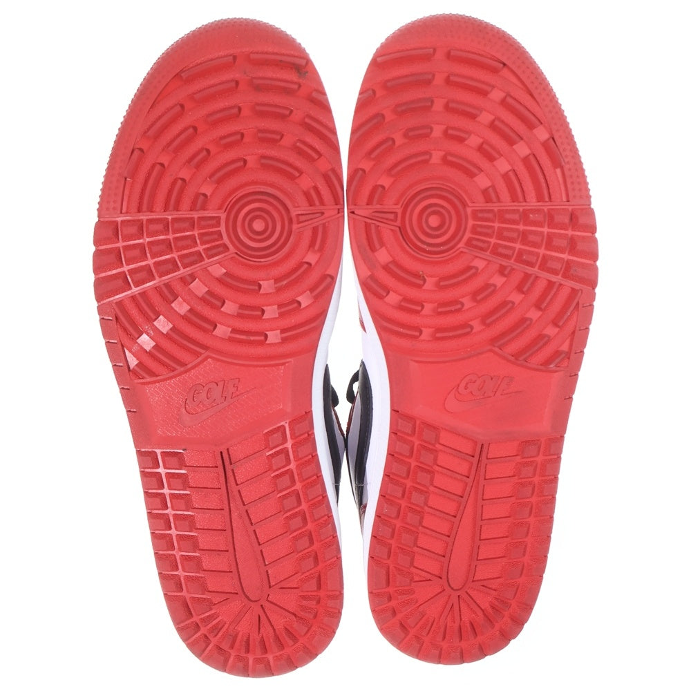 NIKE(ナイキ) AIR JORDAN 1 LOW Golf Chicago エアジョーダン1 ゴルフ シカゴ ローカットスニーカー ホワイト/レッド 29cm/US11 DD9315-600
