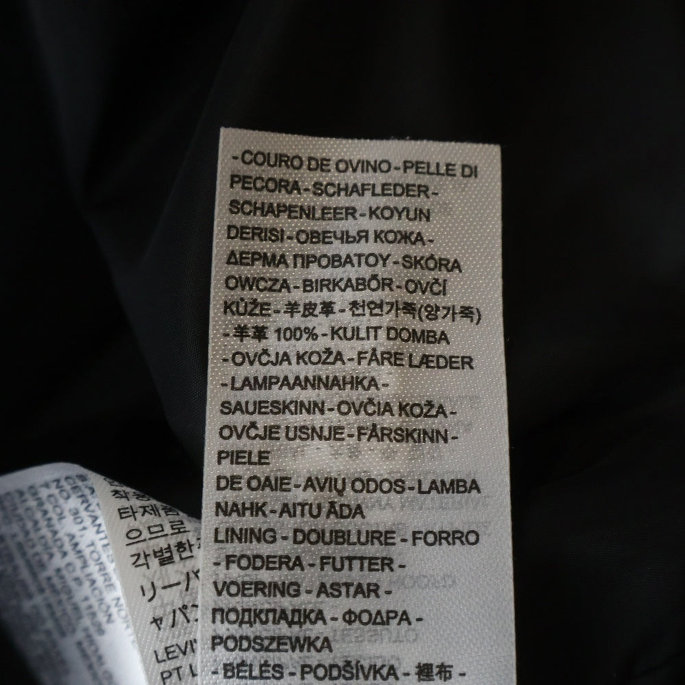 Levi's(リーバイス) PREMIUM BLACK TYPE2 TRUCKER LEATHER JACKET 2nd PC9-005ZA-0000 トラッカージャケット ブラック