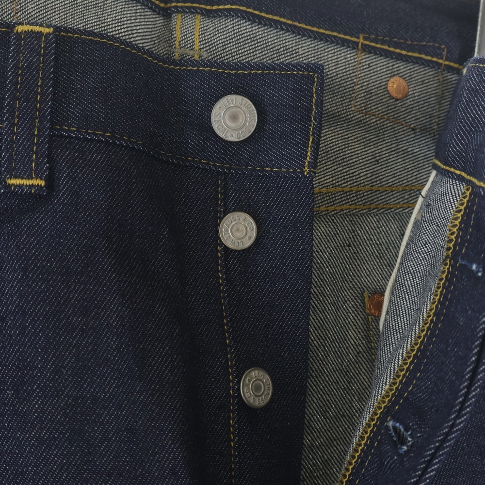 Levi's VINTAGE CLOTHING(リーバイス ビンテージ クロージング) LVC 1933 501 JEANS 33年モデル 復刻 赤タブ無 サスペンダーボタン W38 L34 デニムパンツ インディゴ