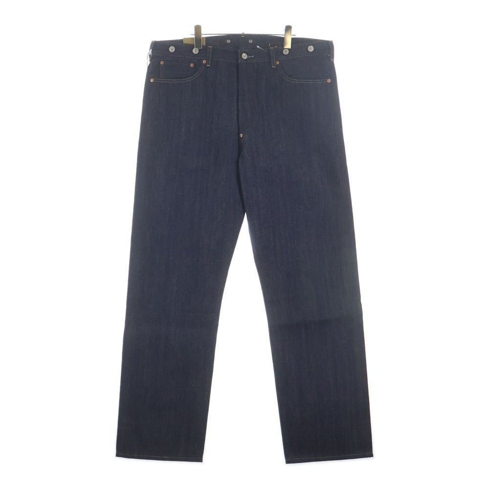 Levi's VINTAGE CLOTHING(リーバイス ビンテージ クロージング) LVC 1922 501 JEANS 1922年モデル シンチバック サスペンダーボタン 赤タブ無 赤耳 デニムパンツ ネイビー