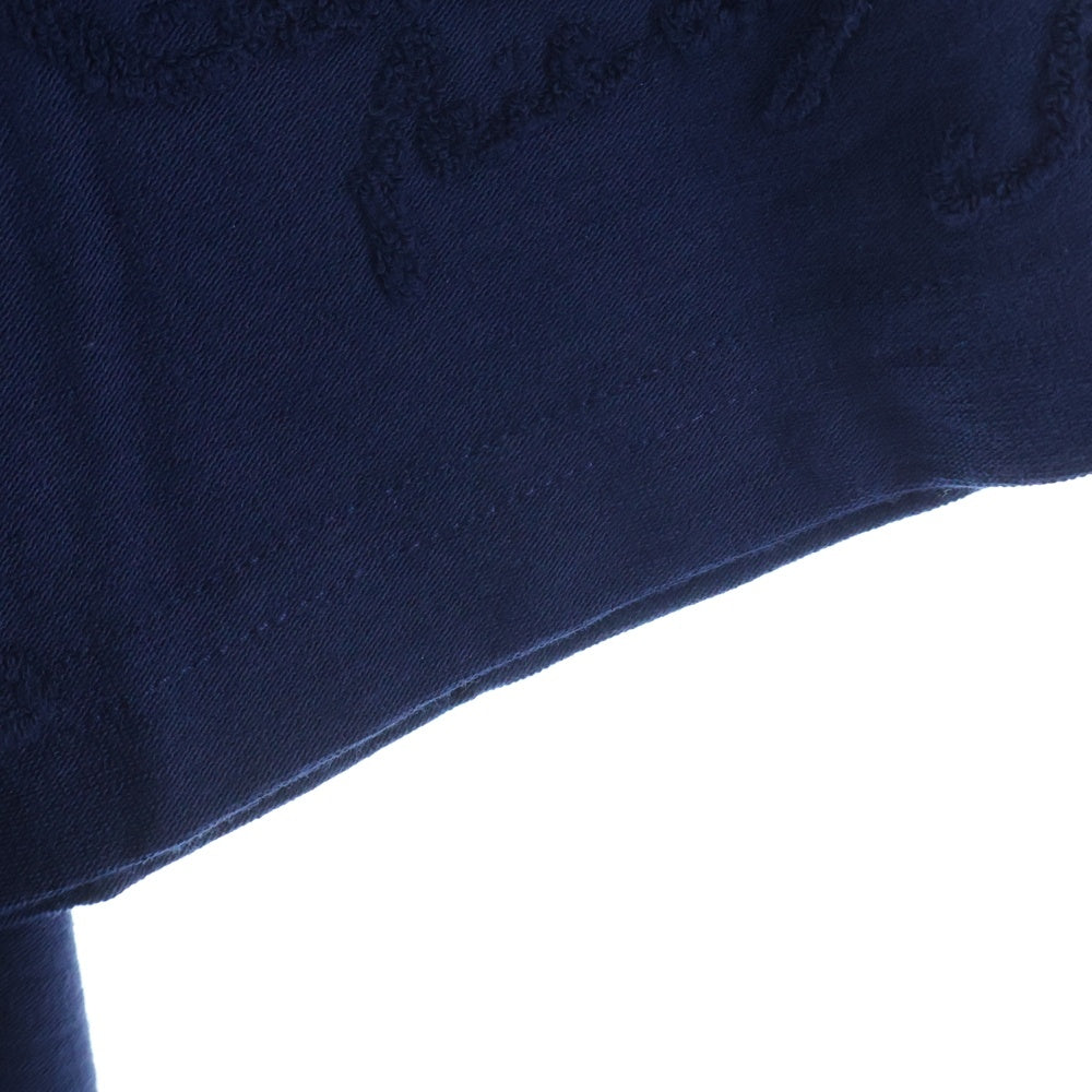 Berluti(ベルルッティ) Calligraphy Jacquard Tee カリグラフィ ジャガード クルーネックTシャツ ネイビー