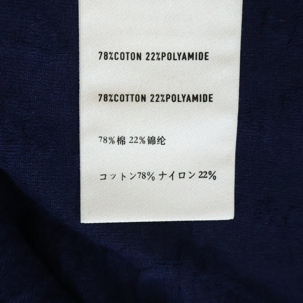 Berluti(ベルルッティ) Calligraphy Jacquard Tee カリグラフィ ジャガード クルーネックTシャツ ネイビー