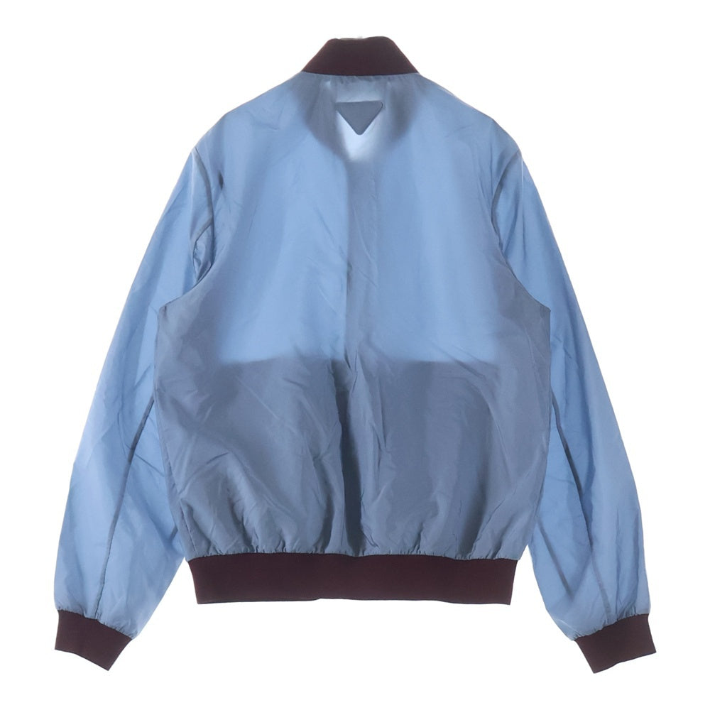 PRADA(プラダ) 25SS Re-Nylon SGD023 ボンバージャケット ブルー