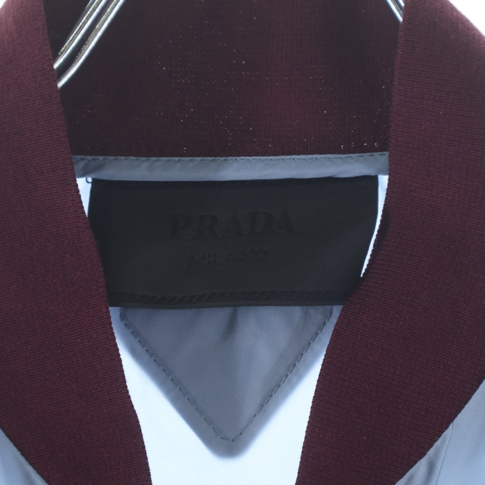 PRADA(プラダ) 25SS Re-Nylon SGD023 ボンバージャケット ブルー
