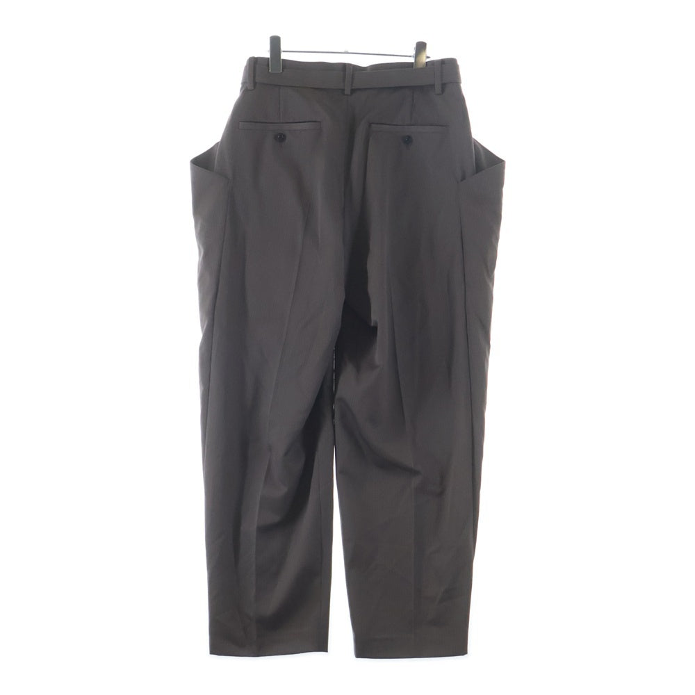 Sacai(サカイ) 25SS Doeskin Pants ドスキンパンツ ベルテッド 25-03633M スラックス