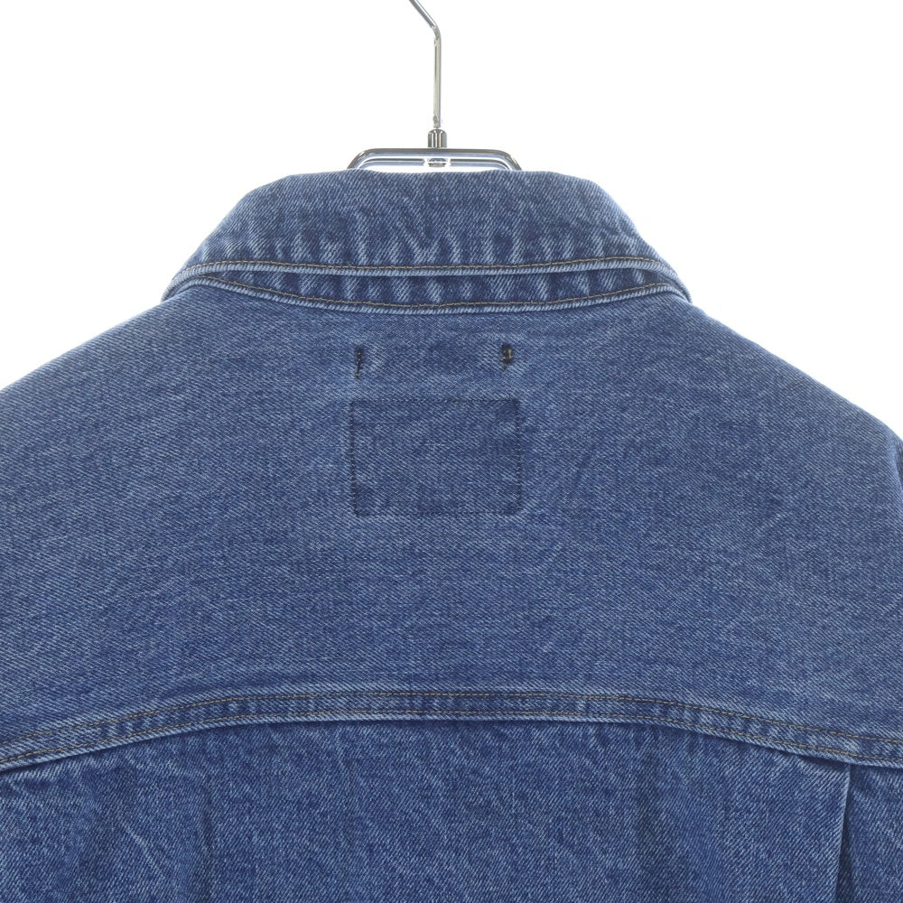 WTAPS(ダブルタップス) 23AW DADDY COTTONDENIM JACKET ストーンバイオブリーチ加工 デニムワークジャケット 232WVT-JKM04 インディゴ