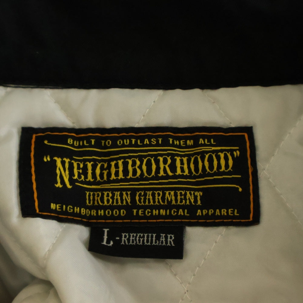 NEIGHBORHOOD(ネイバーフッド) ×Disney BIG.BAD.FIXX C-JKT ×ディズニー バック刺繍 ジップアップ ブルゾン ジャケット 092BEWDN-JKM01