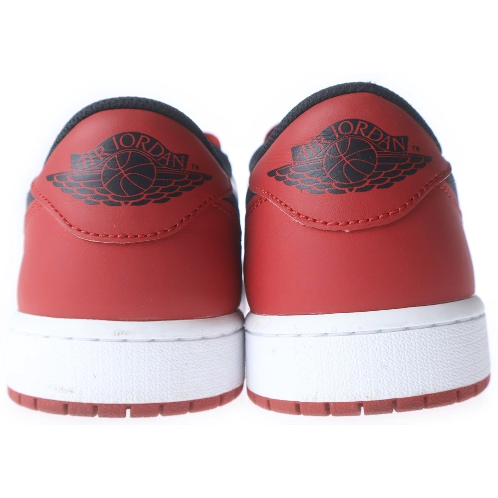 NIKE(ナイキ) AIR JORDAN 1 RETRO LOW OG BLACK TOE エアジョーダン1 ロー ブラックトゥ ローカットスニーカー ホワイト/ブラック/レッド US9/27cm CZ0790-106