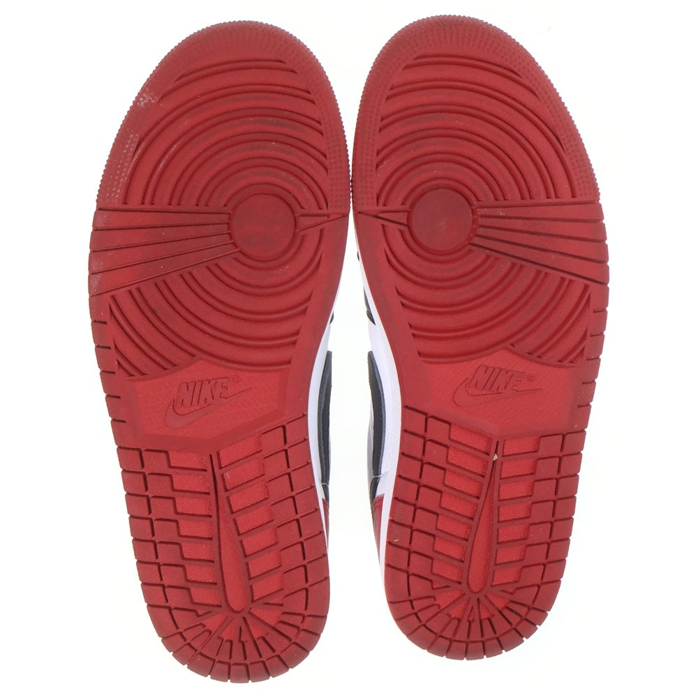 NIKE(ナイキ) AIR JORDAN 1 RETRO LOW OG BLACK TOE エアジョーダン1 ロー ブラックトゥ ローカットスニーカー ホワイト/ブラック/レッド US9/27cm CZ0790-106