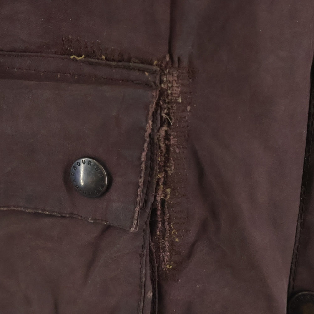 Barbour(バブアー) 90s 3ワラント BEDALE ビデイル オイルドジャケット ボルドー