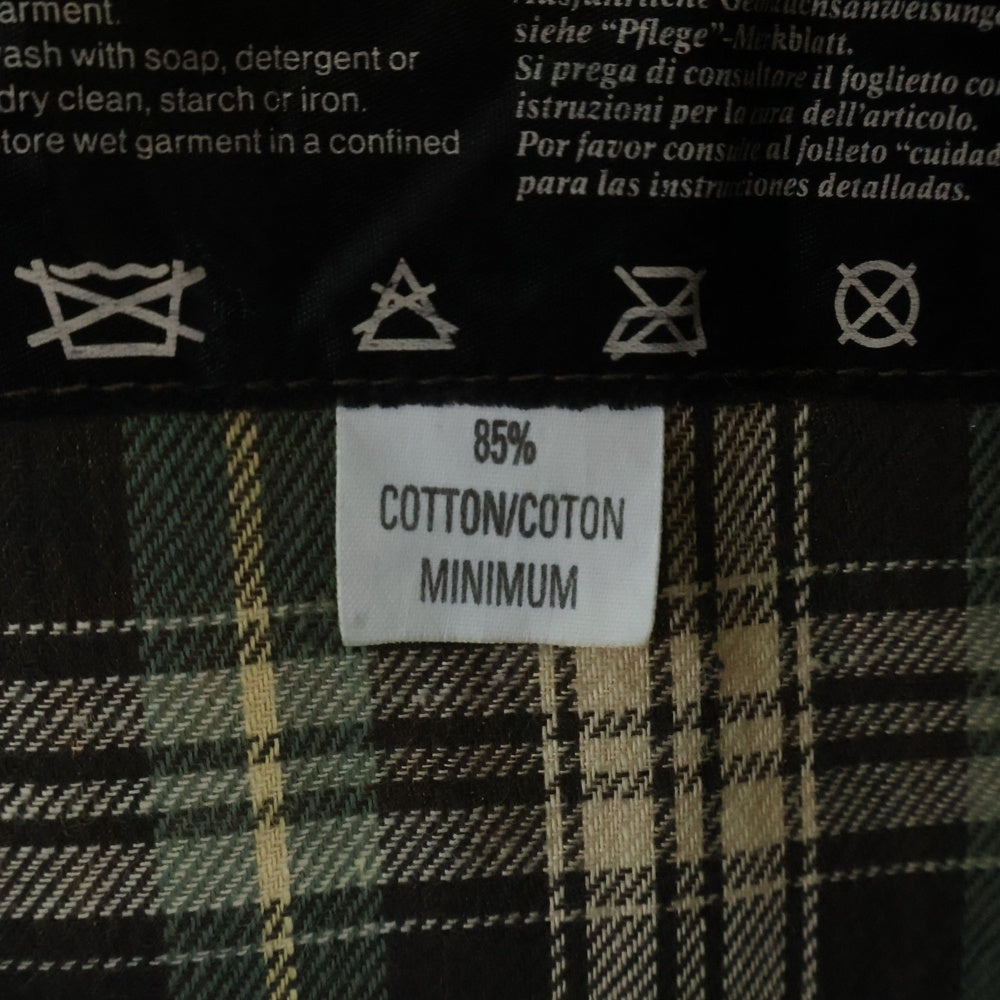 Barbour(バブアー) 90s 3ワラント SOLWAY ZIPPER ソルウェイジッパー オイルド ミドルコート カーキ