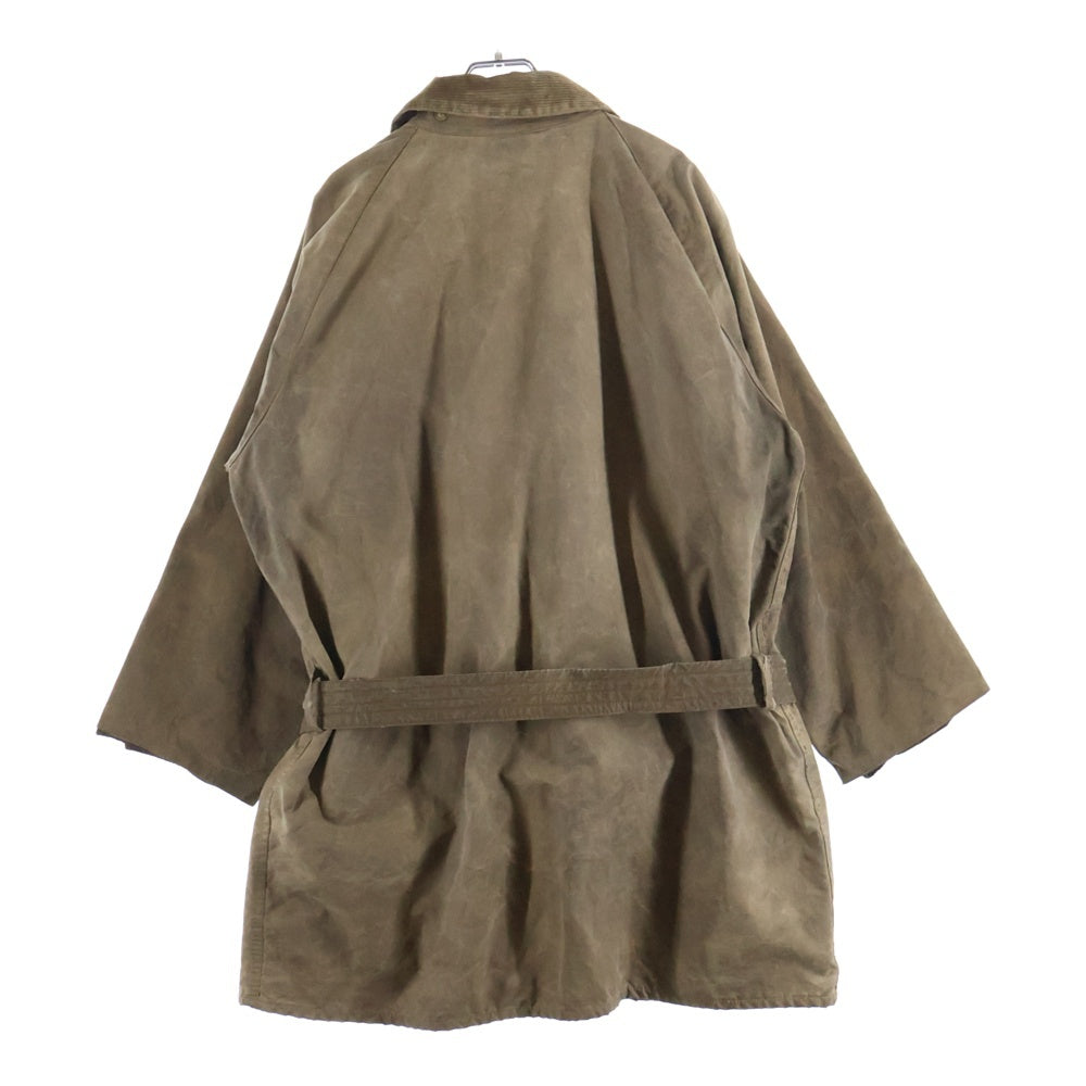 Barbour(バブアー) 90s 3ワラント SOLWAY ZIPPER ソルウェイジッパー オイルド ミドルコート カーキ