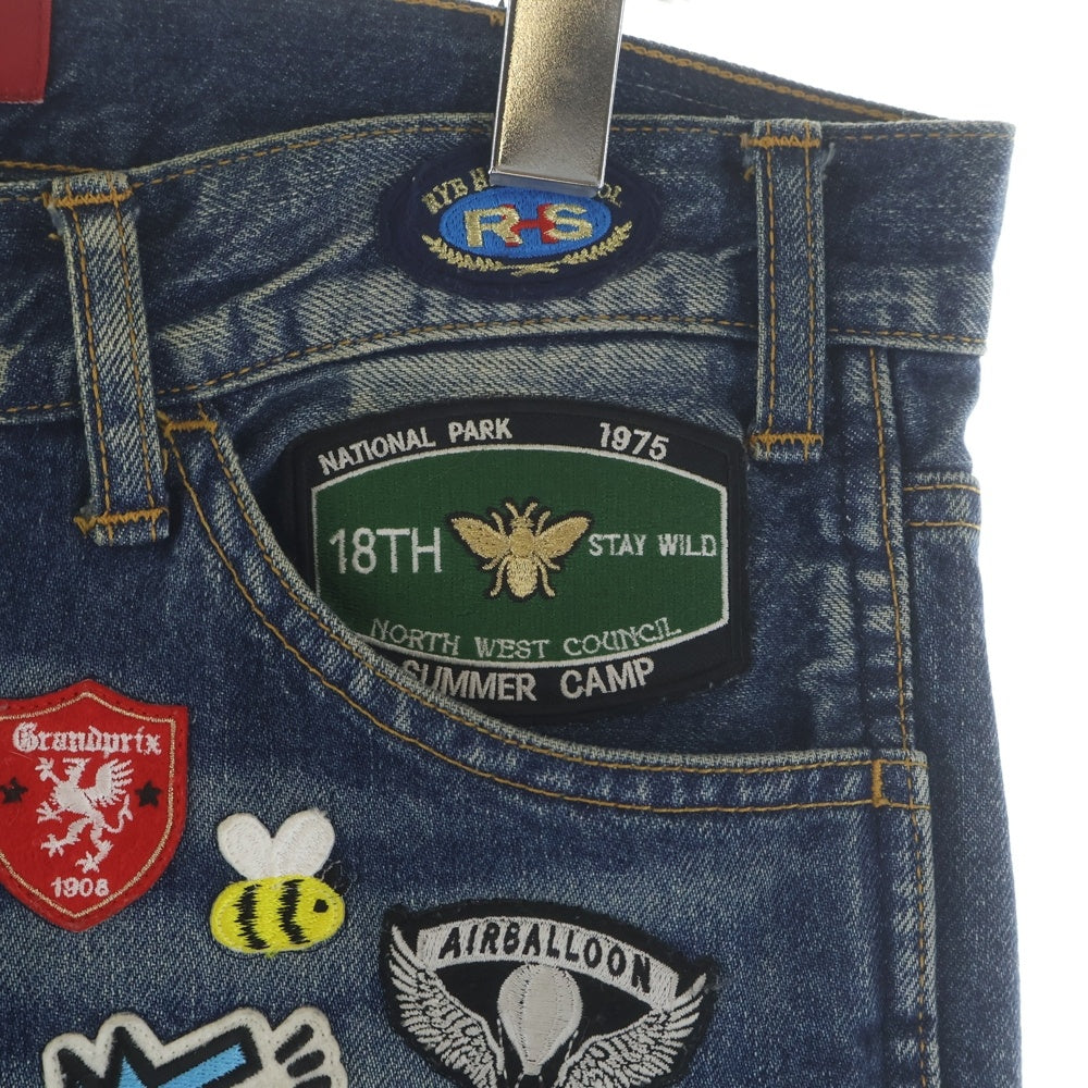 JUNYA WATANABE COMME des GARCONS(ジュンヤワタナベ コムデギャルソン) 23SS LEVI'S×KEITH HERING アップリケコラボデニム WK-P207 インディゴ