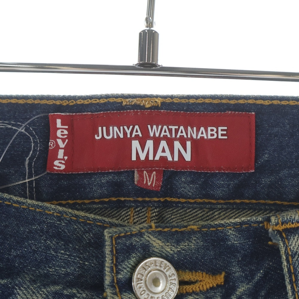 JUNYA WATANABE COMME des GARCONS(ジュンヤワタナベ コムデギャルソン) 23SS LEVI'S×KEITH HERING アップリケコラボデニム WK-P207 インディゴ