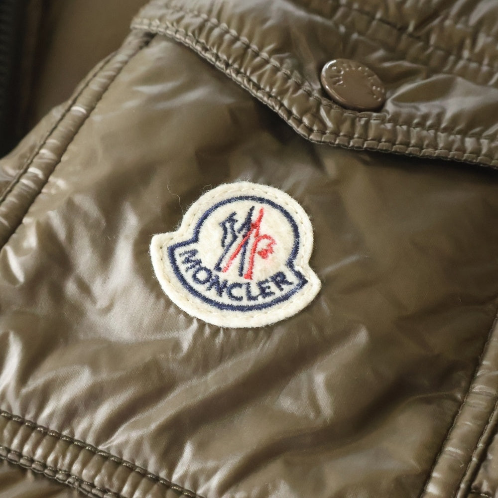 MONCLER(モンクレール) ZIN GIUBBOTTO ナイロンダウンジャケット フード付き 120914031505 53029 ブラウン