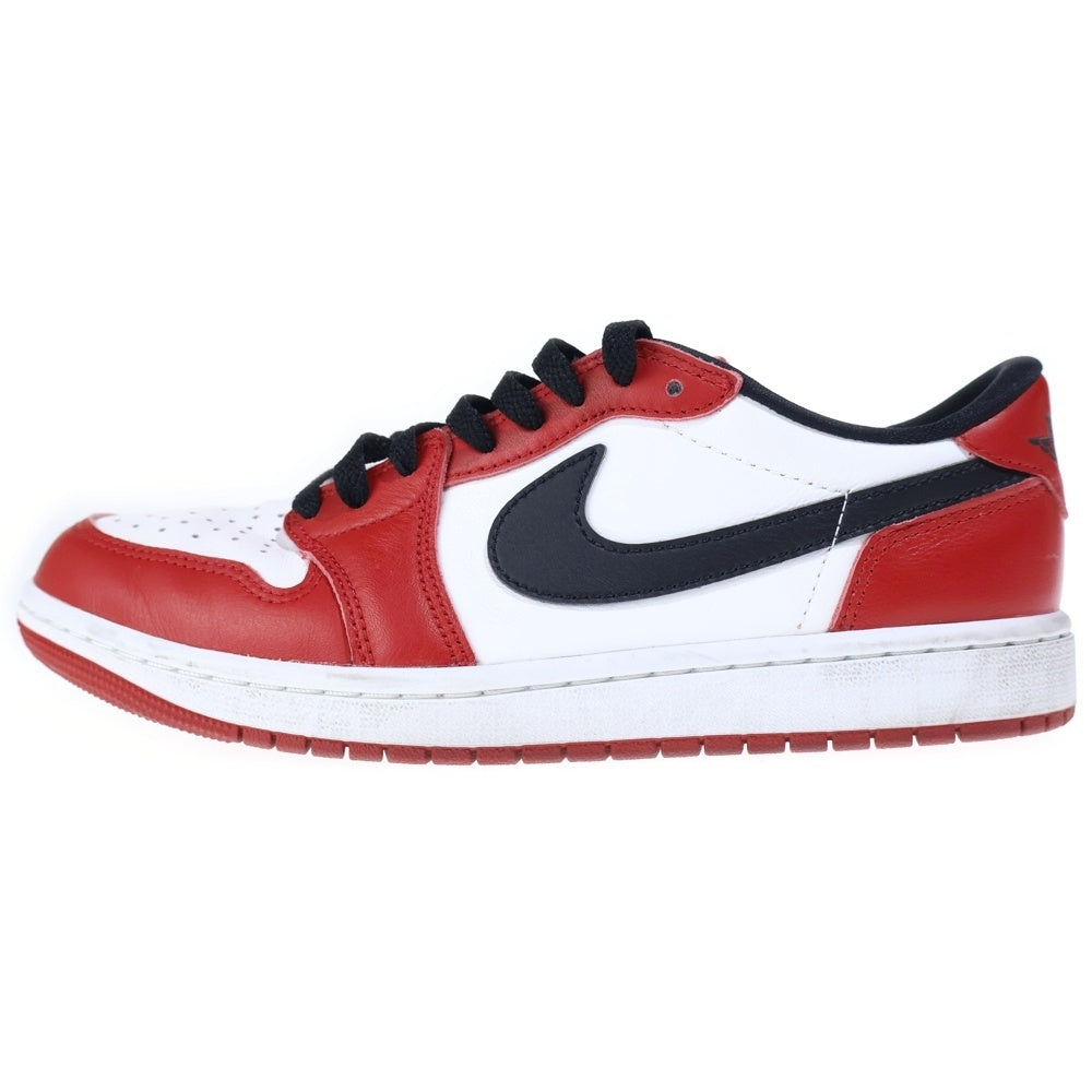NIKE(ナイキ) AIR JORDAN 1 RETRO LOW OG Chicago エアジョーダン1 レトロ ロー OG シカゴ ローカットスニーカー US8/26cm HQ6998-600 レッド