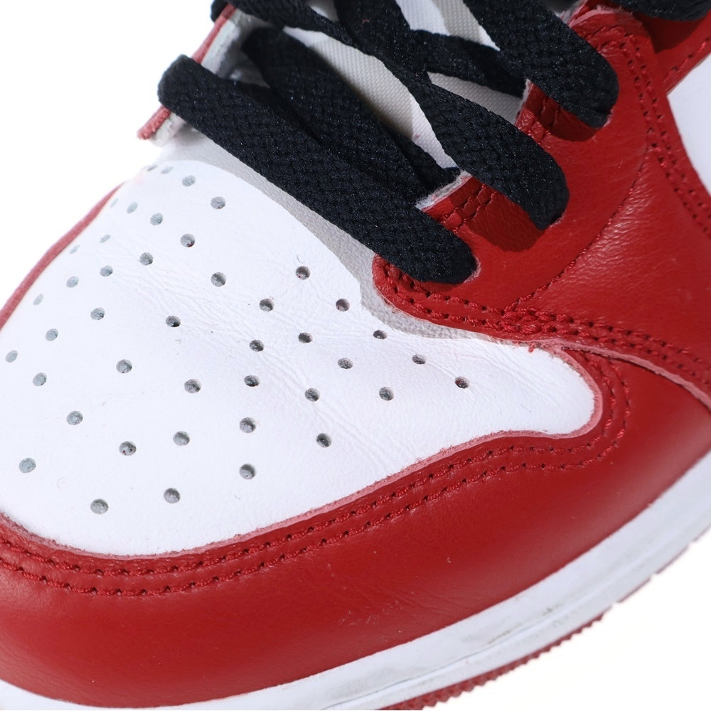 NIKE(ナイキ) AIR JORDAN 1 RETRO LOW OG Chicago エアジョーダン1 レトロ ロー OG シカゴ ローカットスニーカー US8/26cm HQ6998-600 レッド