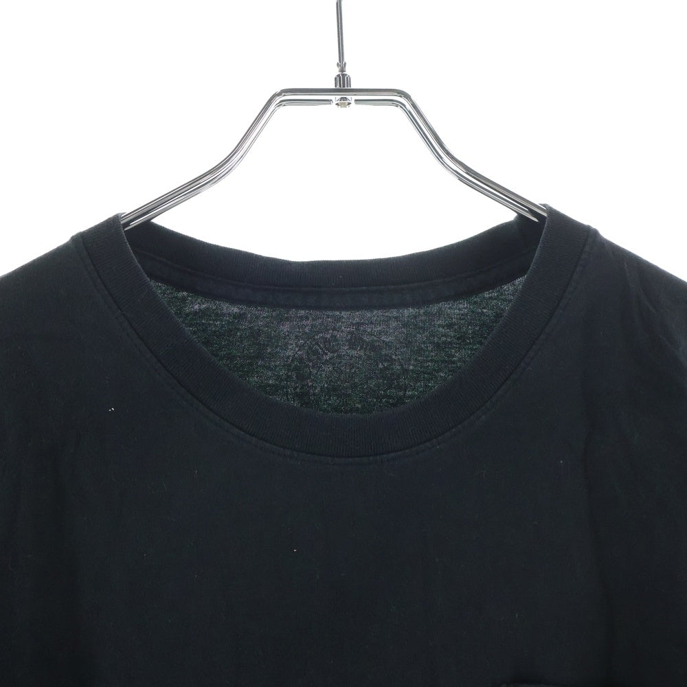 CHROME HEARTS(クロムハーツ) Blackarchlogo ブラックアーチロゴ USA クルーネック半袖Tシャツ ブラック