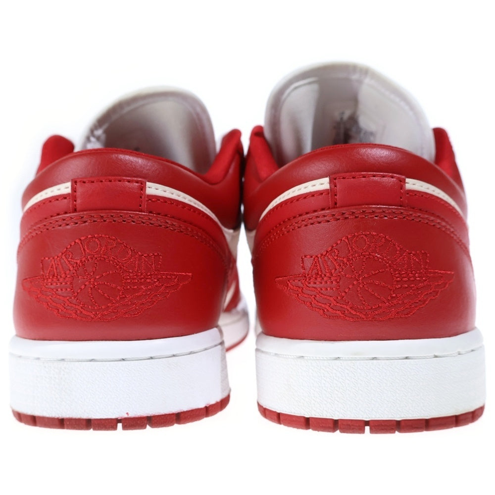 NIKE(ナイキ) AIR JORDAN 1 LOW GYM RED エアジョーダン1 ジムレッド ローカットスニーカー レッド/ホワイト US9/27cm 553558-611