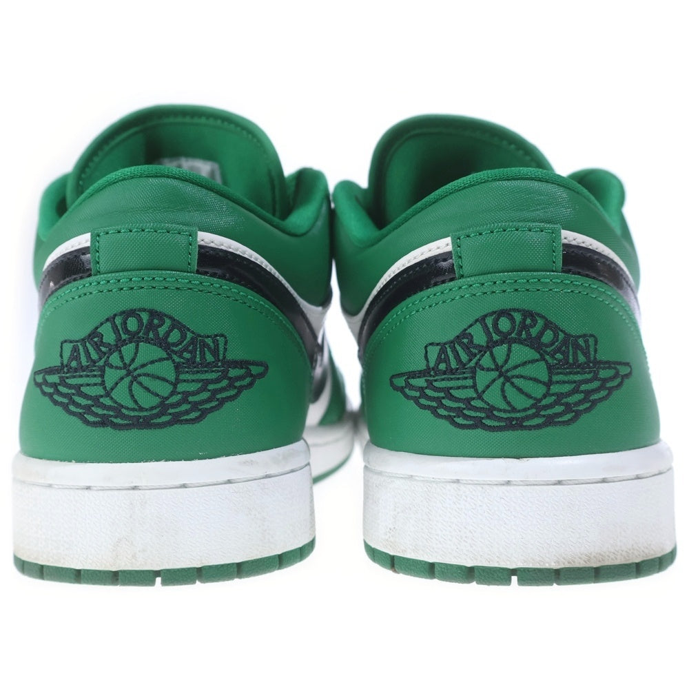 NIKE(ナイキ) AIR JORDAN 1 LOW GYM RED エアジョーダン1 ジムレッド ローカットスニーカー グリーン/ホワイト US9/27cm 553558-301