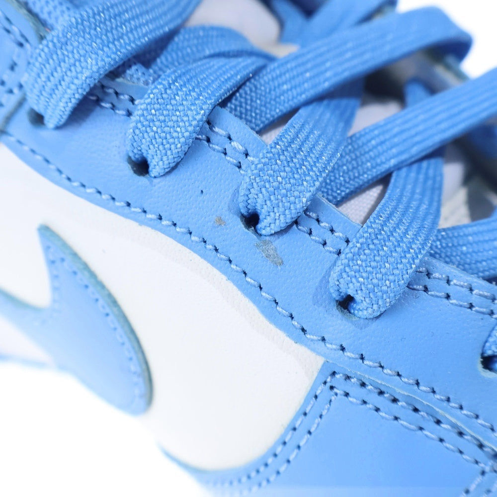 NIKE(ナイキ) DUNK LOW RETRO UNC UNIVERSITY BLUE ダンク レトロ ノースカロライナ ローカットスニーカー ホワイト/ブルー US9/27cm DD1391-102