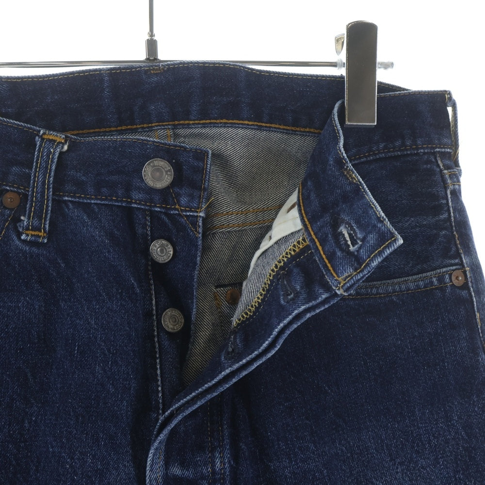Levi's(リーバイス) 90s 501XX復刻 501-0003 ボタン裏555 デニムパンツ インディゴ 隠しリベット BIGE Vステ 均等V