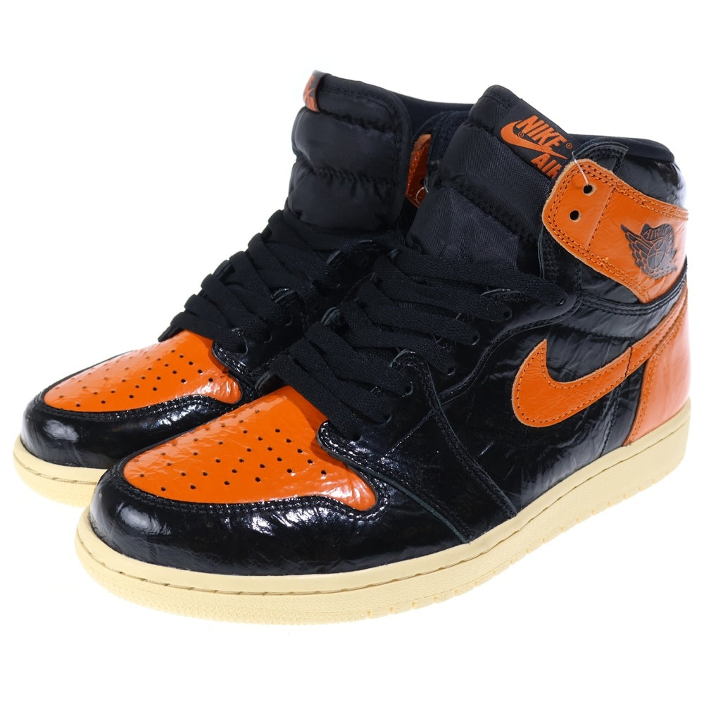 NIKE(ナイキ) AIR JORDAN 1 RETRO HIGH OG シャッタードバックボード3.0 エアジョーダン1 ハイカットスニーカー US9/27cm 555088-028
