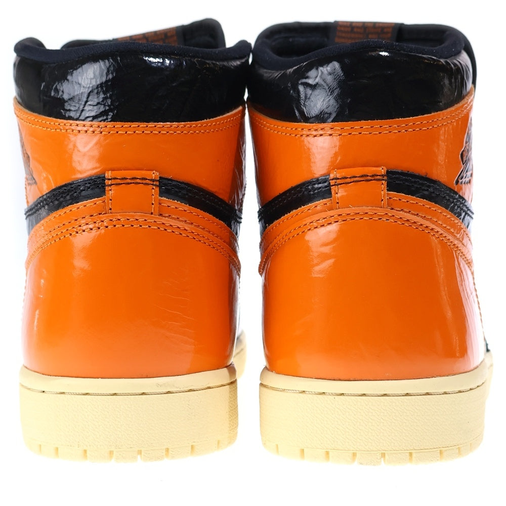 NIKE(ナイキ) AIR JORDAN 1 RETRO HIGH OG シャッタードバックボード3.0 エアジョーダン1 ハイカットスニーカー US9/27cm 555088-028